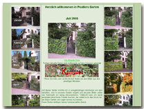 Miniaturansicht der Startseite des postlerschen Garten-Logs 